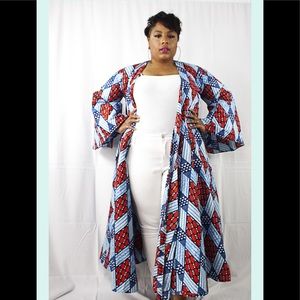 Authentic African Print Dress